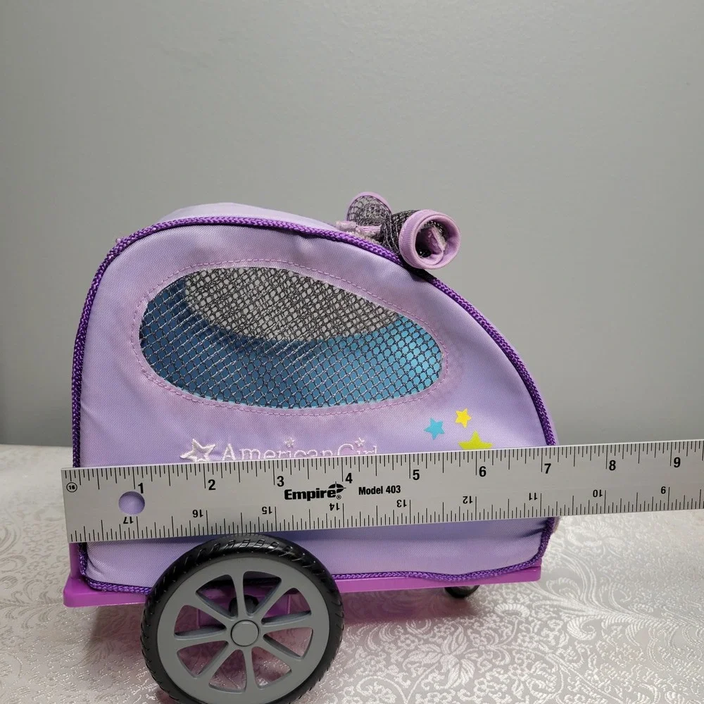 American Girl Purple Pet‎ Trailer for Trail Bike Retired 2012 Replacement